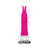 Evolved Bunny Bullet Rechargeable Silicone Vibrator With Ears Pink