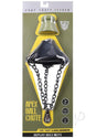 Fort Troff Apex Silicone Ball Chute Black product packaging with silicone design and chain attachment.