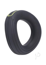 Fort Troff Rev Cock Throbber Rechargeable Silicone Cock Ring showing flexible design and dual motors for enhanced pleasure.