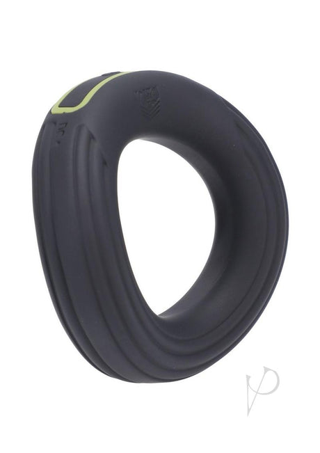 Fort Troff Rev Cock Throbber Rechargeable Silicone Cock Ring showing flexible design and dual motors for enhanced pleasure.