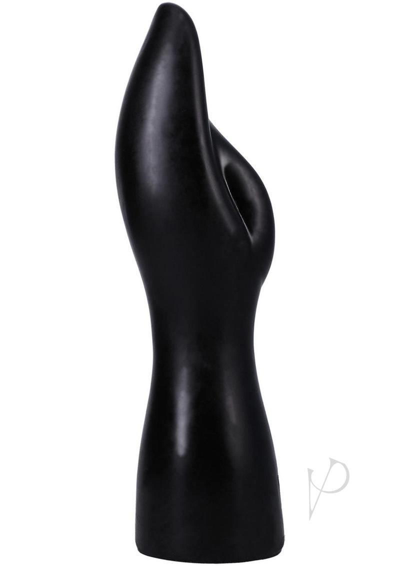 Fort Troff FF Trainer Kit Black sculpted training hand for gradual and safe fisting training.