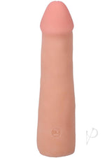The Realistic Cock 7 Inch Suction Cup Dong Vanilla with lifelike details and removable suction cup base.