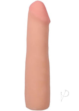 The Realistic Cock 7 Inch Suction Cup Dong Vanilla with lifelike details and natural shape.