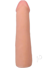 The Realistic Cock 7 Inch Suction Cup Dong Vanilla showcasing lifelike detail and realistic contours.