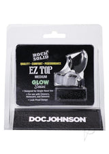 Rock Solid EZ Top Glow in The Dark Medium Green packaging featuring a sleek design for easy use.