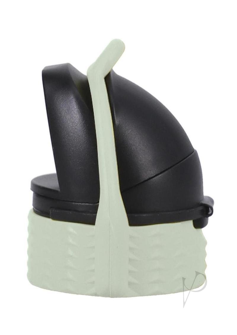 Rock Solid EZ Top Glow in The Dark Medium Green cap with intuitive design for convenient access.