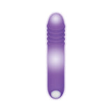 Evolved The G-Rave Light-Up Rechargeable Silicone G-Spot Vibrator Purple