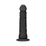 RealRock Realistic 7 inches Dildo With Suction Cup Black