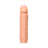 RealRock Realistic Veiny 7 inches Penis Sleeve Extender Beige