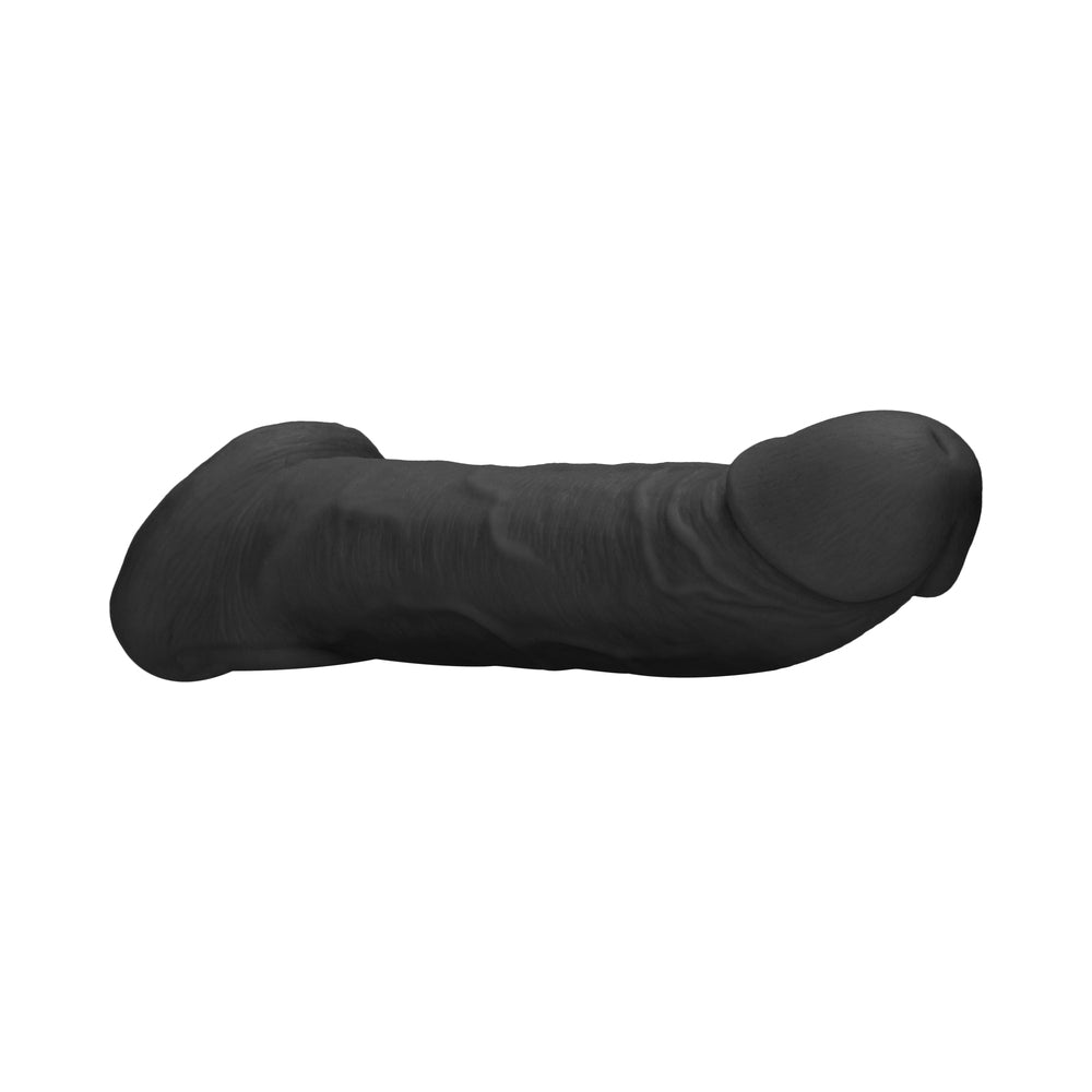 RealRock Realistic 9 inches Penis Sleeve Extender Sling Black