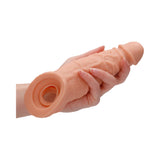 RealRock Realistic 9 inches Penis Sleeve Extender Sling Beige