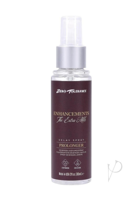Zero Tolerance Enhancement The Extra Mile 2 oz performance cream for prolonged erections and stamina boost.