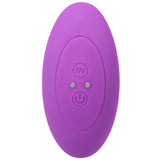 A-Play BEADED VIBE Rechargeable Silicone Anal Plug with Remote Purple