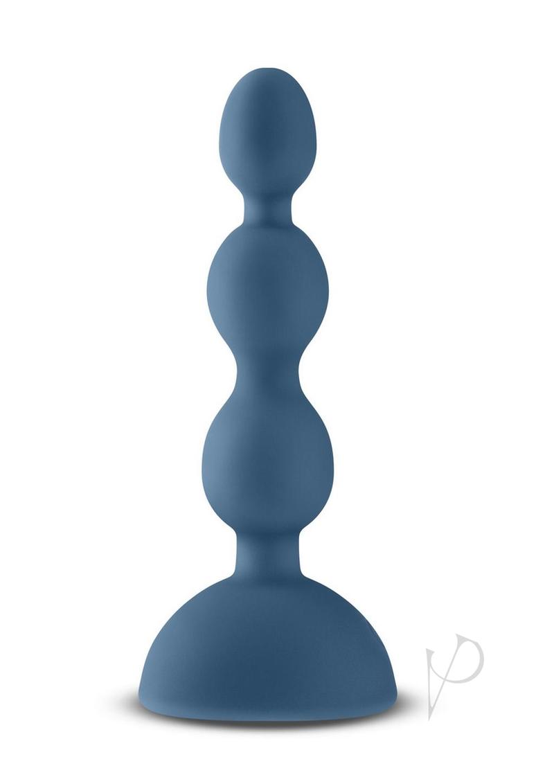 Secrets Kai Rechargeable Silicone Anal Plug Teal in a smooth teal finish, designed for comfortable anal pleasure.