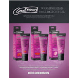 GoodHead Warming Head Oral Delight Gel Cotton Candy 4 oz. Bulk