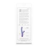 Luxe Nova Rechargeable Thrusting & Throbbing Stimulator Purple