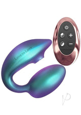 Love to Love Wonderlover Dual Vibrator Turquoise with remote control, designed for powerful internal and external stimulation.