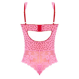 Magic Silk Tickled Pink Balconette Teddy Pink S/M