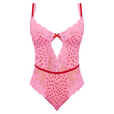 Magic Silk Tickled Pink Balconette Teddy Pink S/M