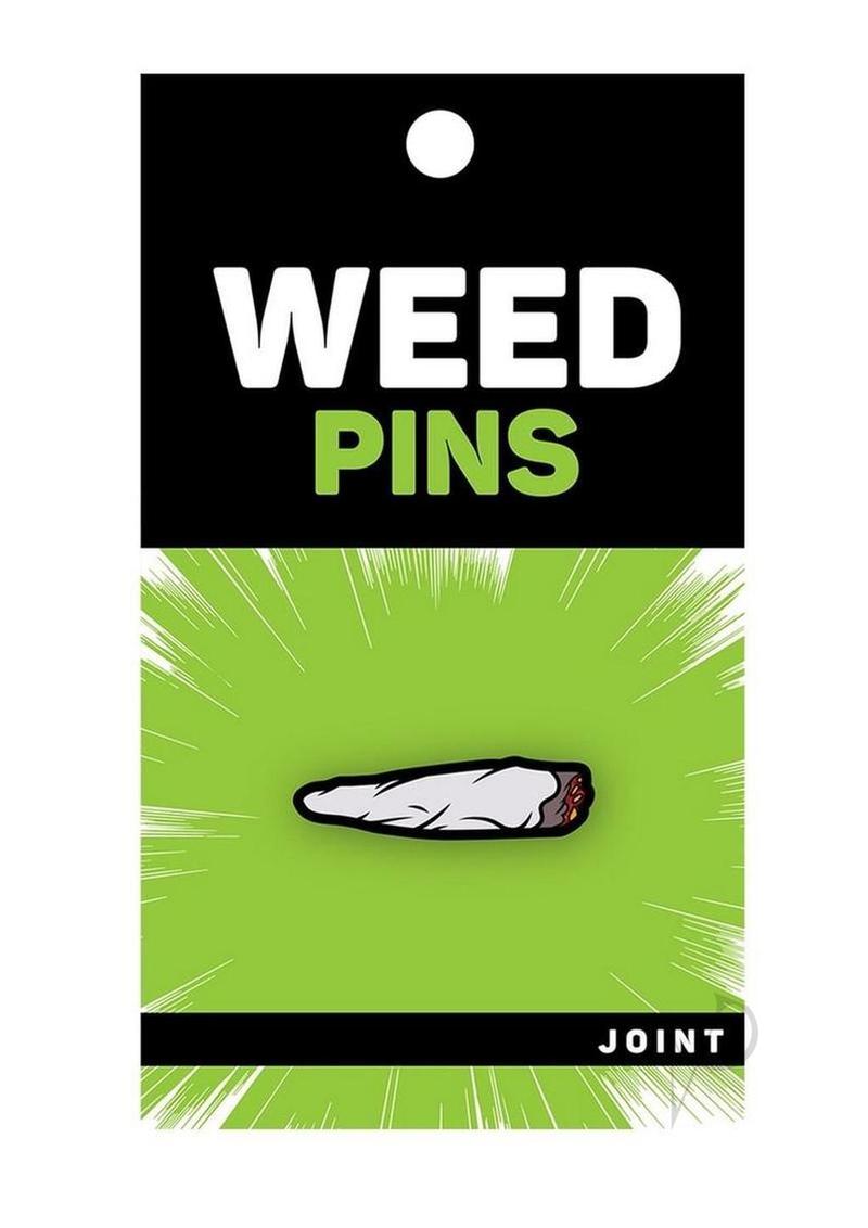 WoodRocket Joint Enamel Weed Pin Multicolor