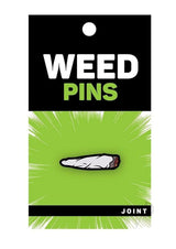 WoodRocket Joint Enamel Weed Pin Multicolor