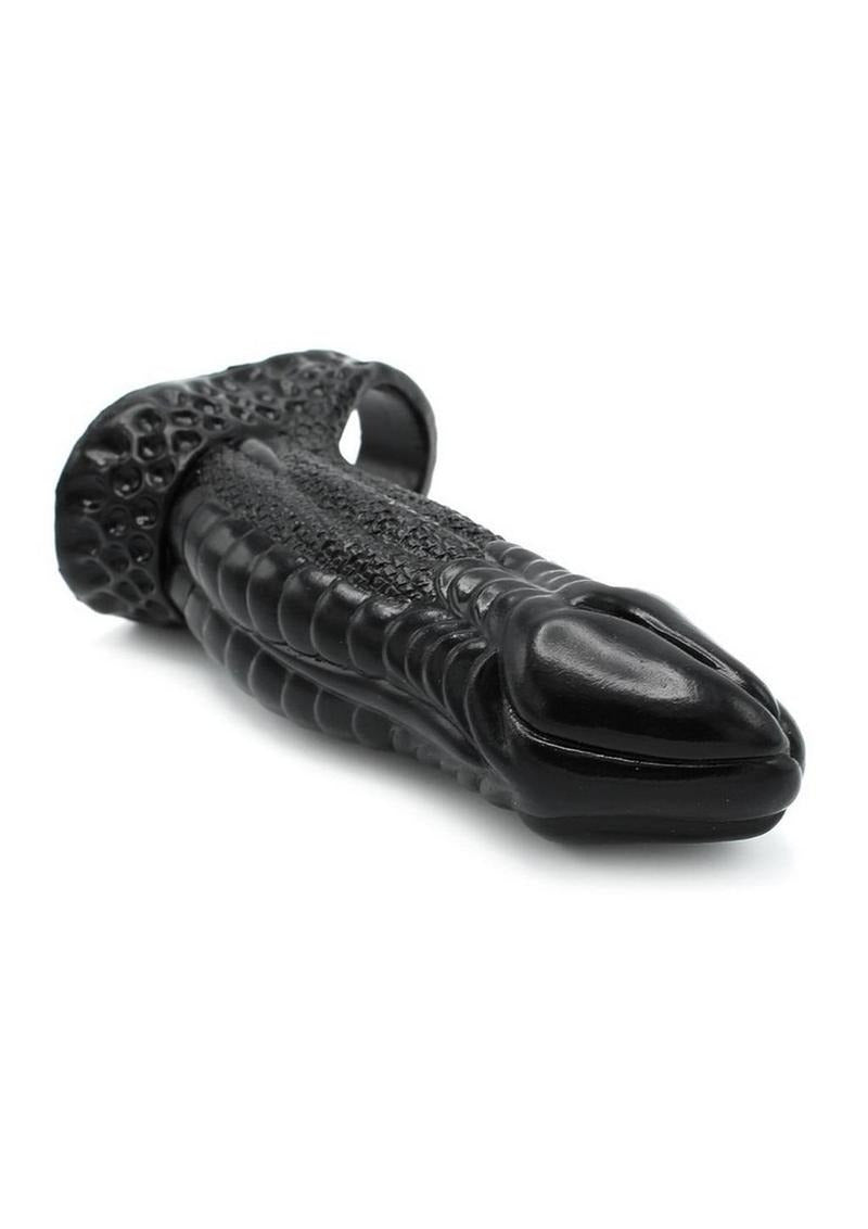 Monstar Beast Silicone Sleeve 01 Black featuring a unique textured design for enhanced stimulation.