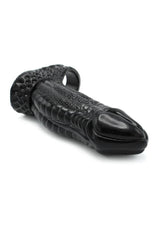 Monstar Beast Silicone Sleeve 01 Black featuring a unique textured design for enhanced stimulation.