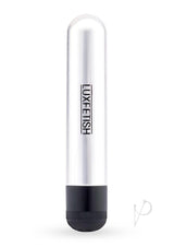 Lux Fetish Vibrating Butterfly Pussy Pump Pink Black sleek silver design with black base for enhanced pleasure.
