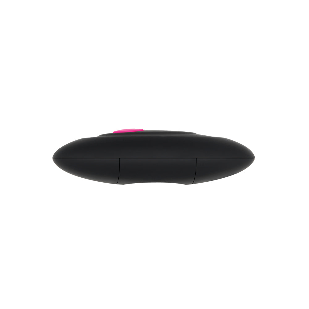 Gender X Pink Paradise Rechargeable Remote-Controlled Vibrating Curved Anal Plug Clear/Pink