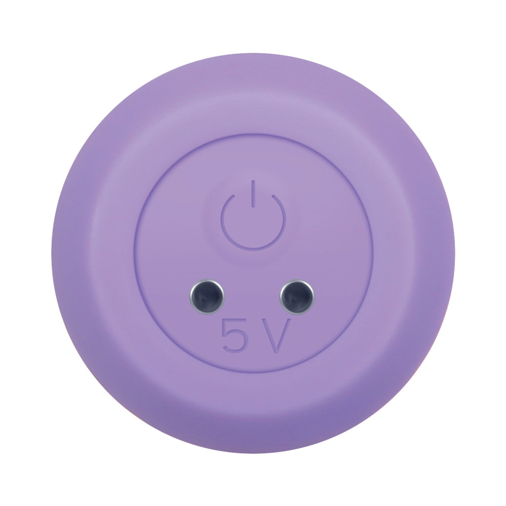 Gender X Bumpy Ride Rechargeable Flexible Silicone Beaded Vibrator Purple