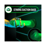 Blush Neo Elite Glow in the Dark Viper 7 inches Dual-Density Dildo Neon Green