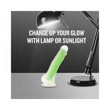 Blush Neo Elite Glow in the Dark Viper 7 inches Dual-Density Dildo Neon Green
