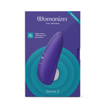 Womanizer Starlet 3 Rechargeable Silicone Compact Pleasure Air Clitoral Stimulator Indigo