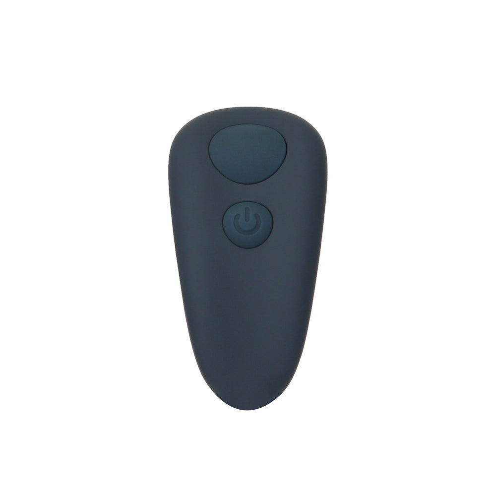 Lux Active Revolve 4.5 in. Rotating And Vibrating Silicone Massager Black