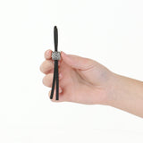Lux Active Tether Adjustable Cock Tie Silicone Black  Lasso/Bolo