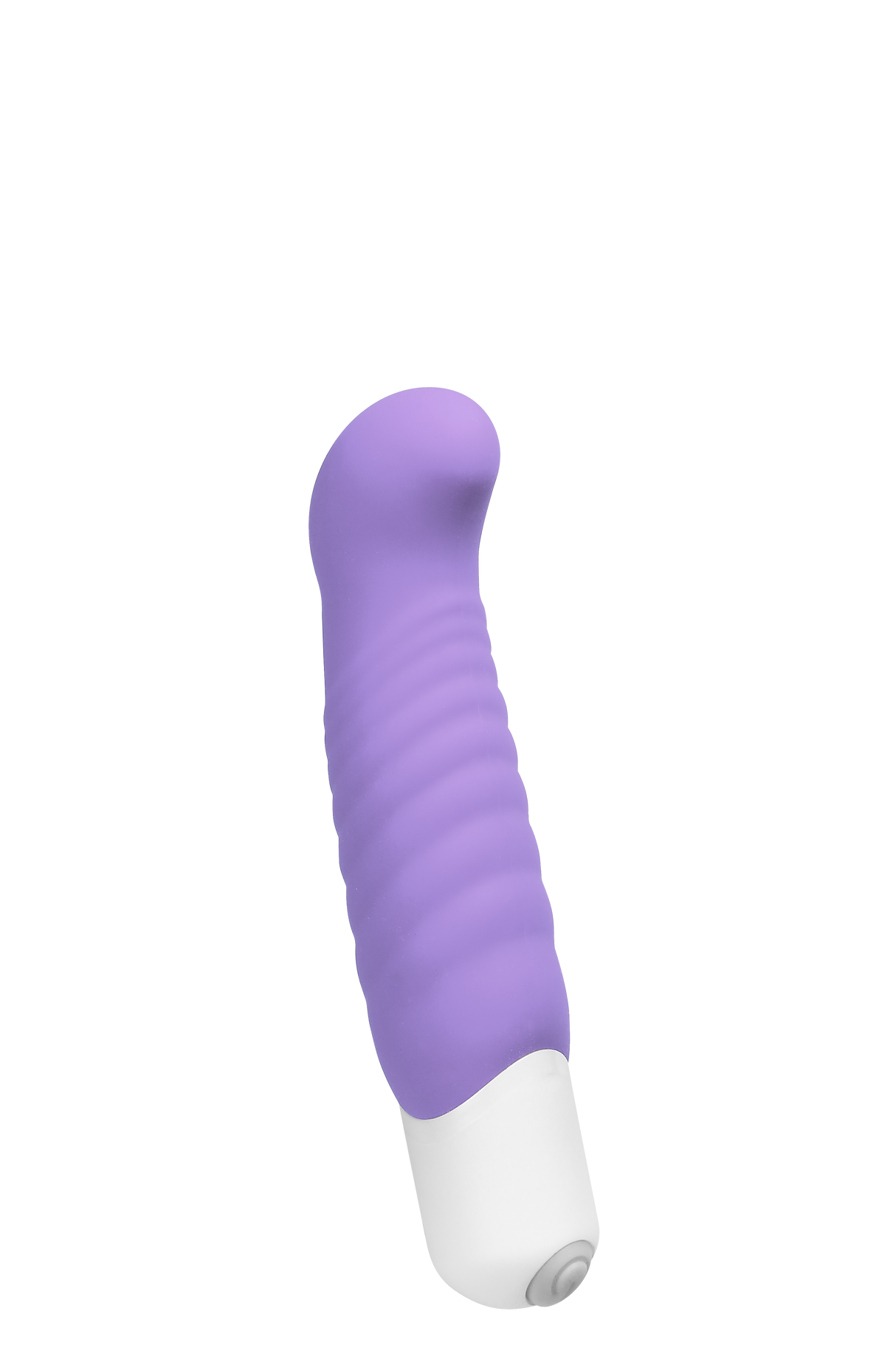 Vedo Inu Mini G-Spot Vibrator Orgasmic Orchid in purple silicone with curved design for targeted stimulation.