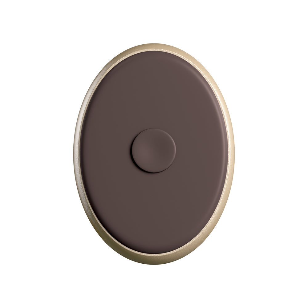 King Cock Elite 9 inches Vibrating Dual Density Silicone Realistic Dildo Brown