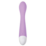 Evolved Pleasing Petal Rechargeable Silicone Flicking Dual Stimulator Light Purple