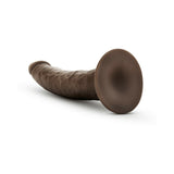 Blush Dr. Skin Glide Realistic 7.5 inches Self-Lubricating Dildo with Suction Cup Brown