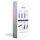 Love to Love O Mega Silicone Multi-Function Vibrator and Clitoral Stimulator Midnight Indigo