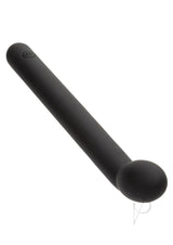 Dr Joel Kaplan Rechargeable Silicone Prostate Massager Black designed for satisfying P-spot stimulation.