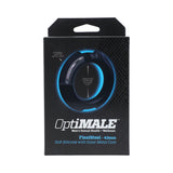 OptiMALE FlexiSteel Silicone, Metal Core Cock Ring 43 mm Black