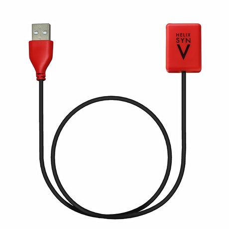 Aneros Helix Syn V Vibrating Prostate Stimulator USB charging cable for enhanced pleasure.