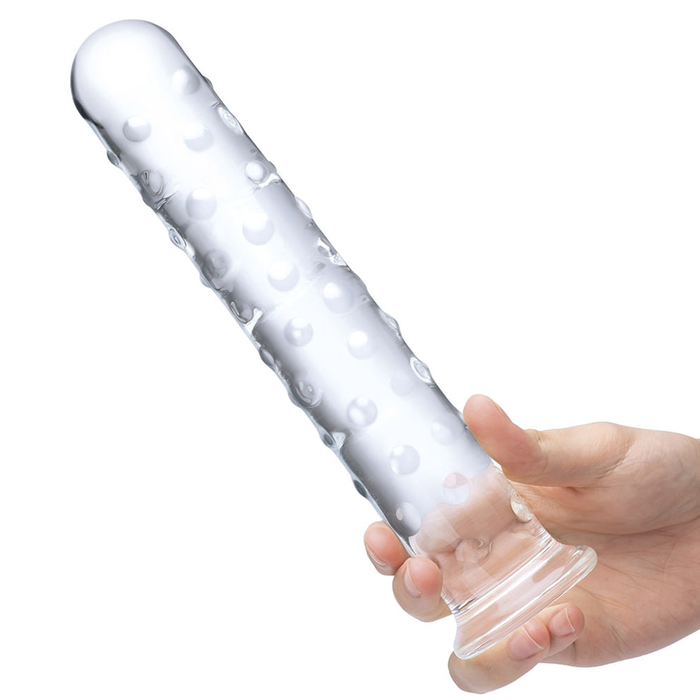 Glas 10 inches Extra Large Glass Dildo