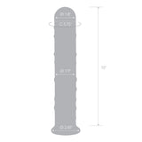 Glas 10 inches Extra Large Glass Dildo
