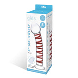 Glas 8 inches Mr. Swirly Glass Dildo
