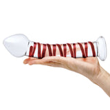 Glas 8 inches Mr. Swirly Glass Dildo