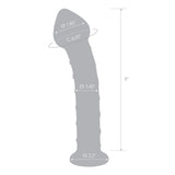 Glas 8 inches Mr. Swirly Glass Dildo