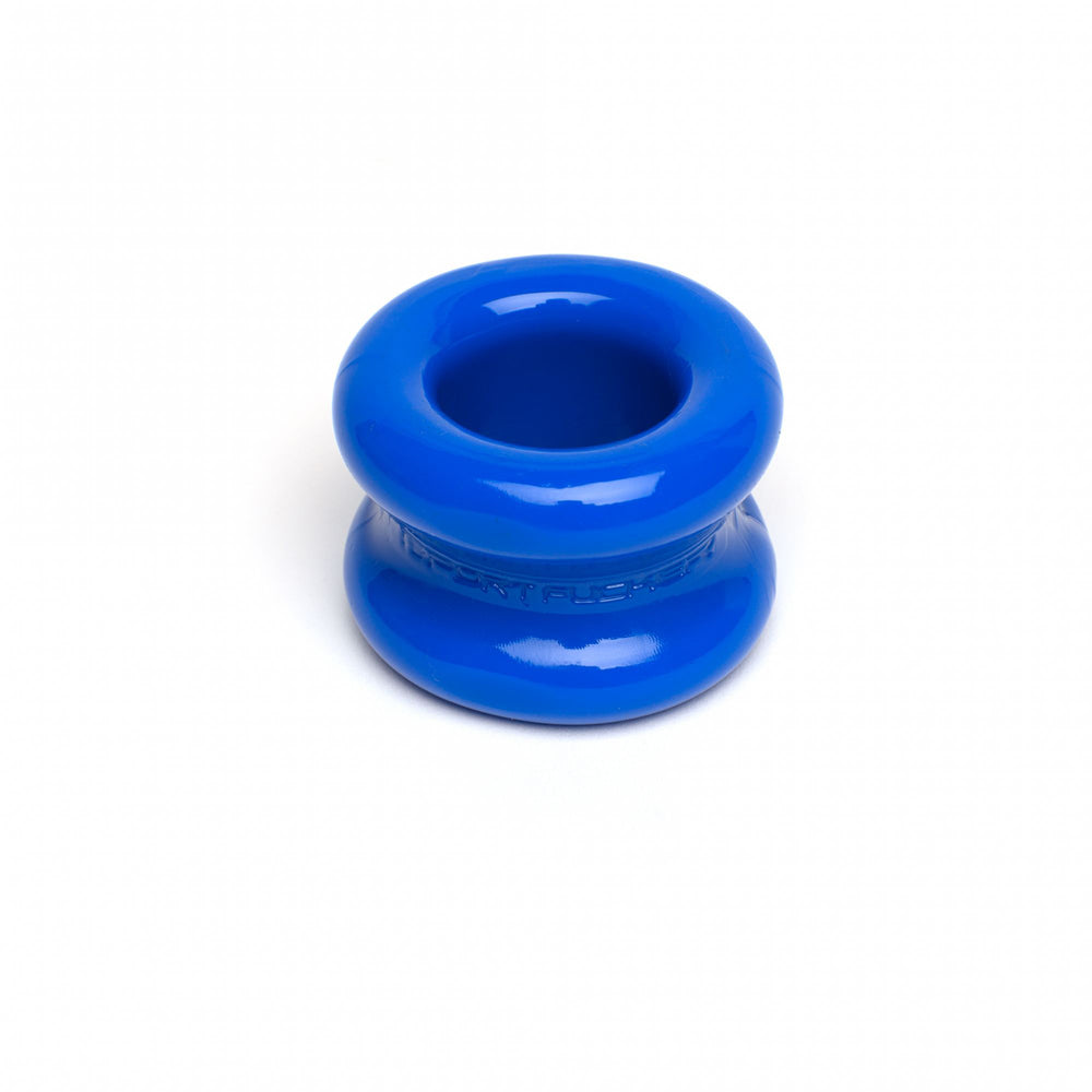 Sport Fucker Muscle Ball Stretcher Blue TPE - blue TPR ball stretcher for a comfortable fit.