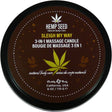 Hemp Seed 3-in-1 Massage Candle Sleigh My Way 6 Oz